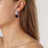 Dyrberg Kern Anett Silver Drop Earrings