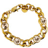 Dyrberg Kern Ariane Gold Curb Chain Bracelet - Golden