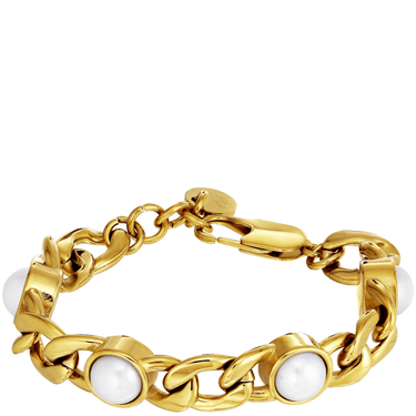 dyrberg-kern-ariane-gold-curb-chain-bracelet-pearl