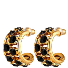 dyrberg-kern-astor-gold-stud-earrings-black