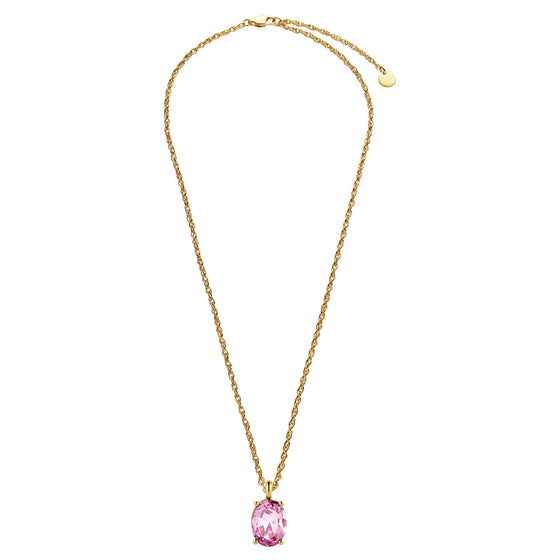 Dyrberg Kern Barga Gold Necklace - Light Rose