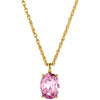 Dyrberg Kern Barga Gold Necklace - Light Rose