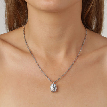 Dyrberg Kern Barga Silver Necklace