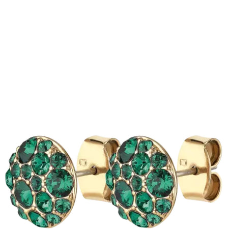 Dyrberg Kern Blais Gold Earrings - Green