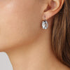 Dyrberg Kern Chantal Silver French Hook Earrings