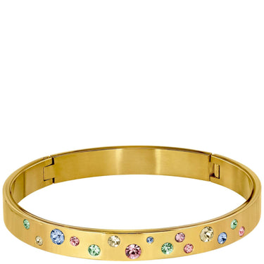 Dyrberg Kern Clare Gold Bangle - Pastel Multi