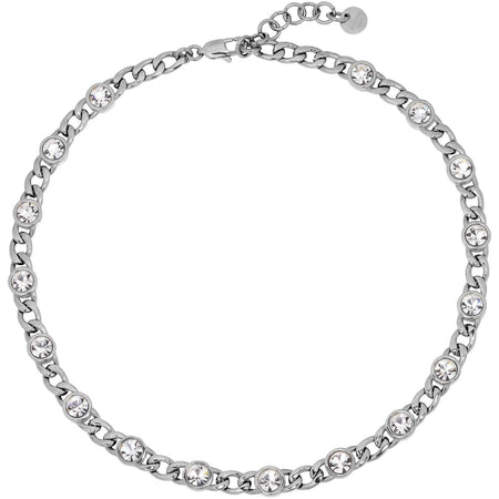 Dyrberg Kern Collana Silver Necklace