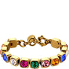 Dyrberg Kern Conian Gold Bracelet - Rainbow