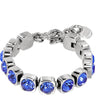 Dyrberg Kern Conian Silver Bracelet - Sapphire