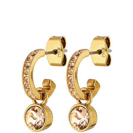 Dyrberg Kern Dessa Gold Earrings - Golden