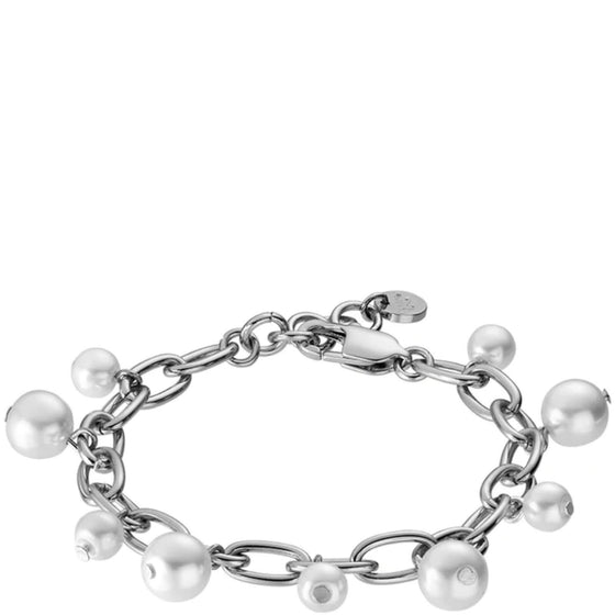 Dyrberg Kern Elena White Pearl Silver Bracelet