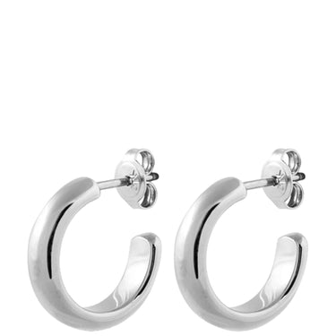 Dyrberg Kern Ellen Silver Hoop Earrings