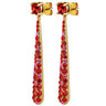 dyrberg-kern-elysia-gold-long-drop-earrings-red-mix