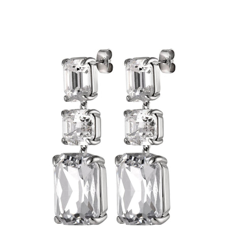 Dyrberg Kern Esmara Silver Drop Earrings