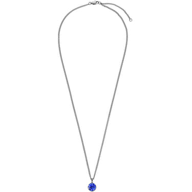 Dyrberg Kern Ette Silver Necklace - Sapphire