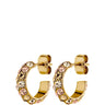 Dyrberg Kern Heidi Gold Earrings - Golden/Peach