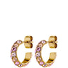 Dyrberg Kern Heidi Gold Earrings - Light Rose