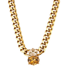 dyrberg-kern-holl-gold-oval-link-necklace-golden