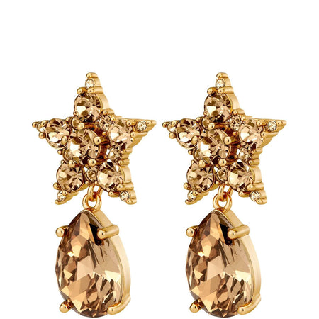 Dyrberg Kern Hydra Gold Earrings - Golden