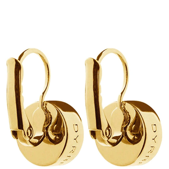 Dyrberg Kern Louise Gold Earrings - Lavender