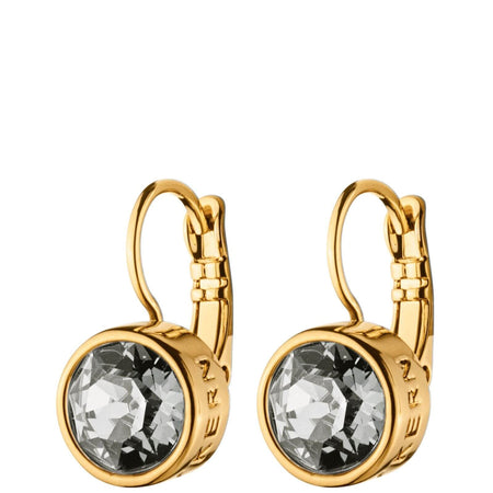 Dyrberg Kern Louise Gold Earrings - Grey