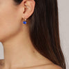 Dyrberg Kern Louise Gold Earrings - Sapphire