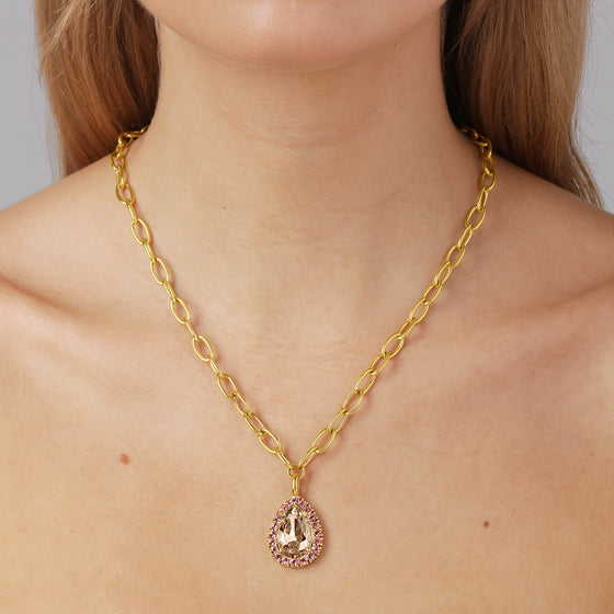 Dyrberg Kern Metta Gold Necklace - Golden