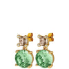 Dyrberg Kern Nicola Gold Earrings - Light Green/Golden