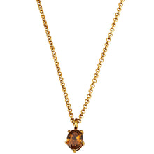 dyrberg-kern-orb-gold-oval-pendant-necklace-brown