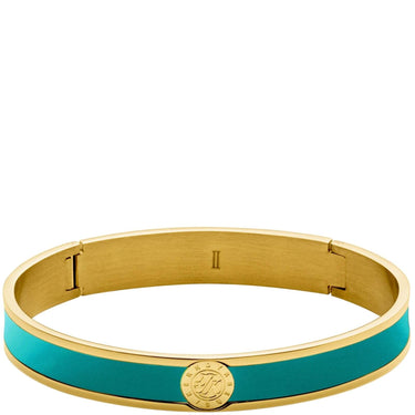 Dyrberg Kern Pennika Gold Bangle - Aqua