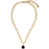 dyrberg-kern-ramina-gold-necklace-black