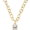 Dyrberg Kern Ramina Gold Necklace - White Pearl