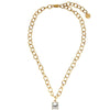 Dyrberg Kern Ramina Gold Necklace - White Pearl