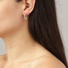 Dyrberg Kern Raquel Gold Hoop Earrings - Pastel