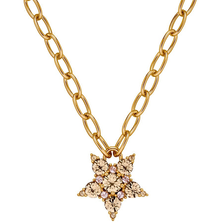 Dyrberg Kern Sagitta Gold Necklace - Golden