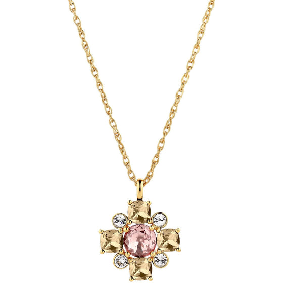 Dyrberg Kern Sassi Gold Necklace - Golden/Rose