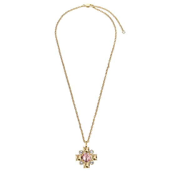 Dyrberg Kern Sassi Gold Necklace - Golden/Rose