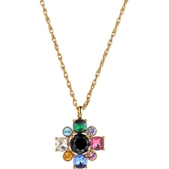 Dyrberg Kern Sassi Gold Necklace - Rainbow