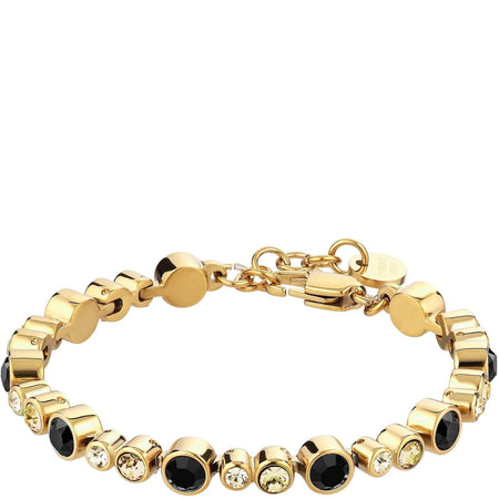 Dyrberg Kern Teresia Gold Bracelet - Golden/Black