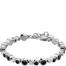 Dyrberg Kern Teresia Silver Bracelet - Black
