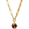 dyrberg-kern-tessa-gold-oval-link-necklace-brown