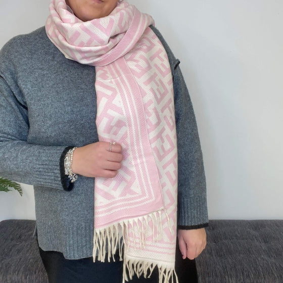 efie-scarf-pink-cream