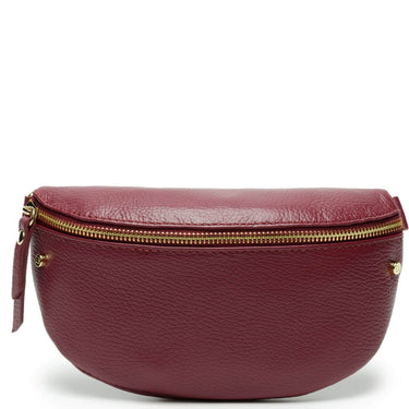 Elie Beaumont Wine Leather Sling Bag