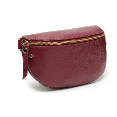 Elie Beaumont Wine Leather Sling Bag