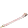 Elie Beaumont Bag Strap -  Pink Diamond Chevron