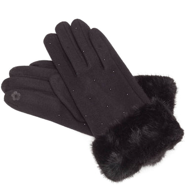 elie-beaumont-black-faux-fur-cuff-gloves