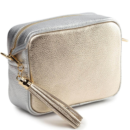 Elie Beaumont Blend Leather Bag - Metallic Gold