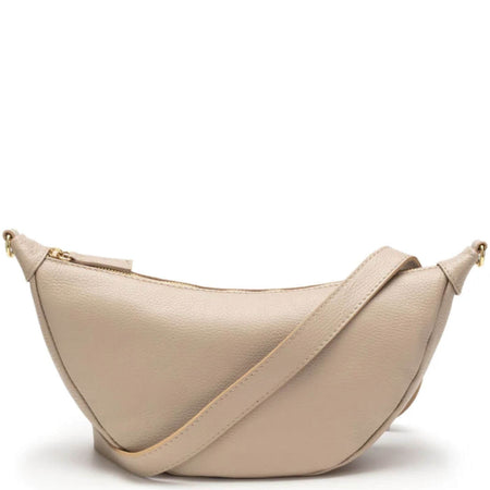 Elie Beaumont Leather Hobo Bag - Biscuit