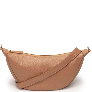 Elie Beaumont Leather Hobo Bag - Camel