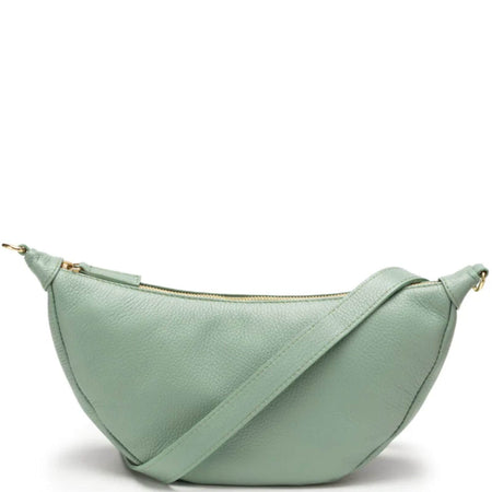 Elie Beaumont Leather Hobo Bag - Mint